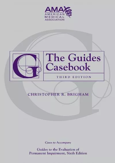 (EBOOK)-The Guides Casebook: Cases to Accompany Guides to the Evaluation of Permanent