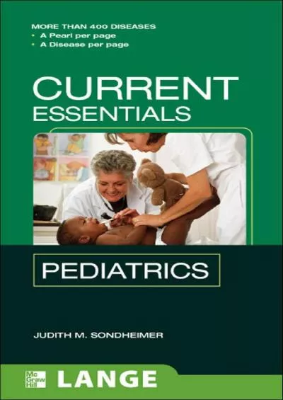 (BOOK)-CURRENT Essentials Pediatrics (LANGE CURRENT Essentials)