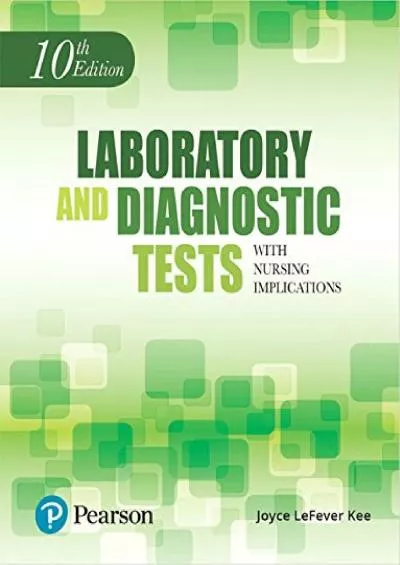 (EBOOK)-Laboratory and Diagnostic Tests
