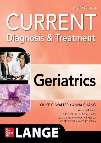 (BOOK)-Current Diagnosis and Treatment: Geriatrics, 3/e (Current Geriatric Diagnosis and Treatment)