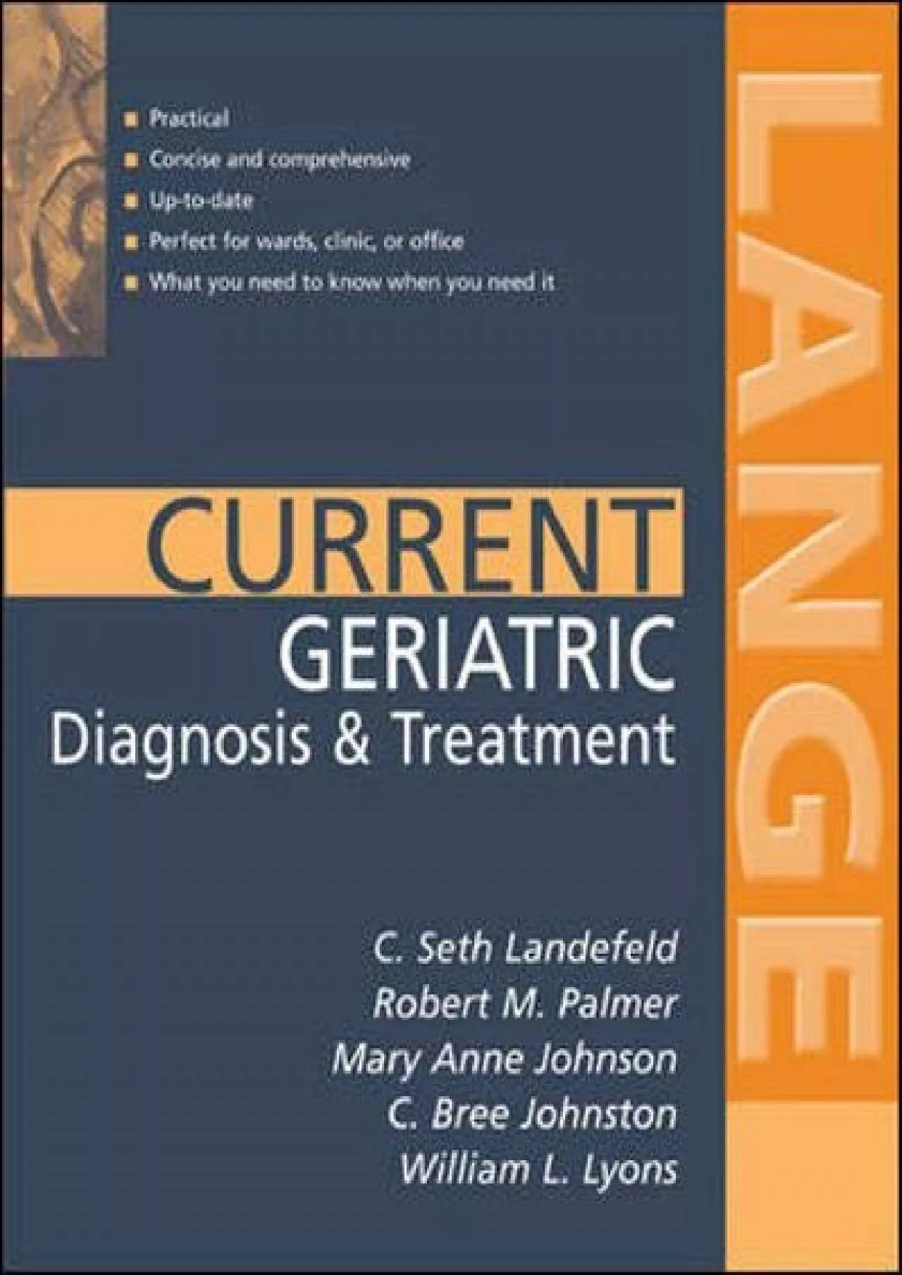 PDF-(BOOK)-Current Geriatric Diagnosis and Treatment (LANGE CURRENT Series)