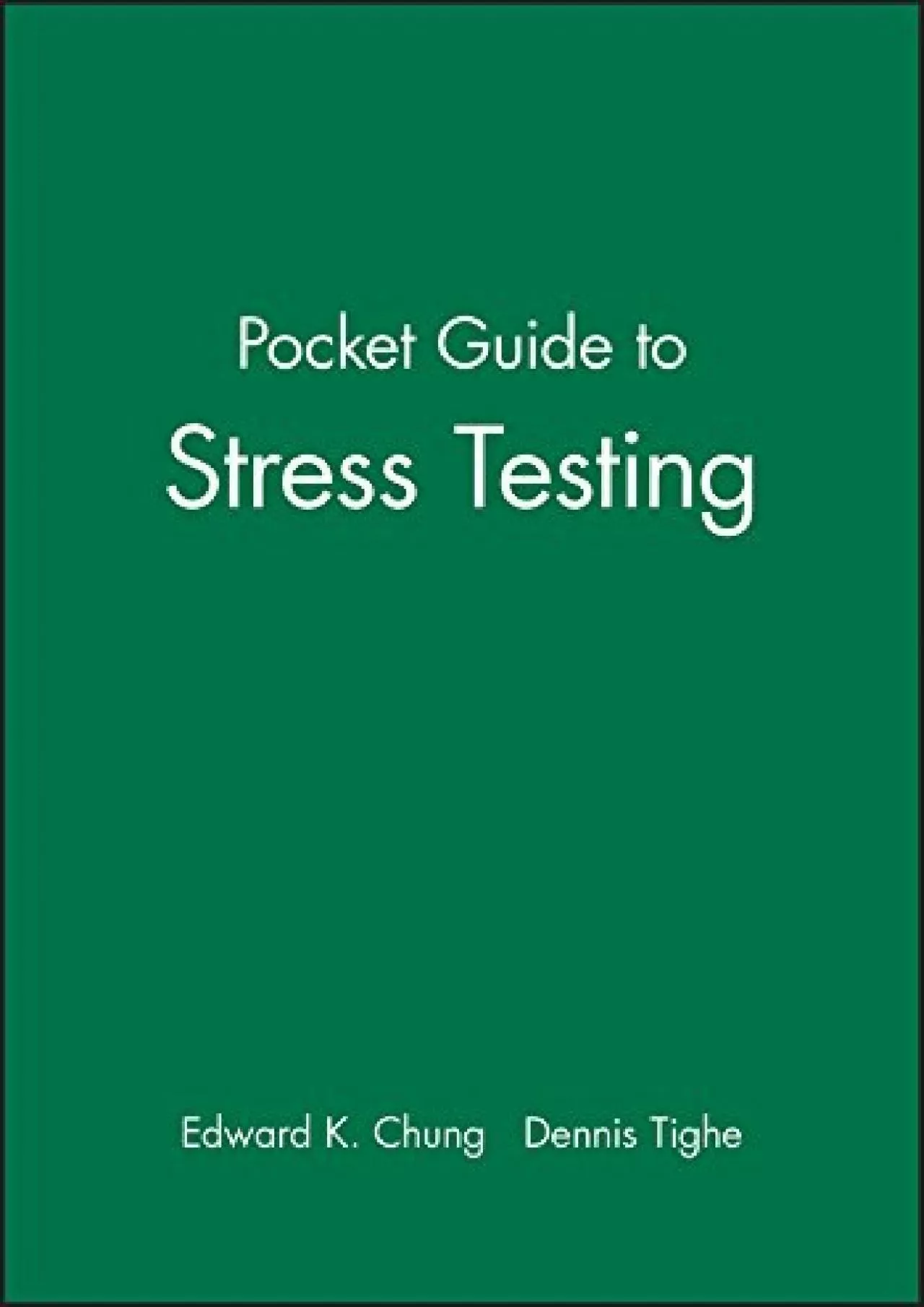 PDF-(DOWNLOAD)-Pocket Guide to Stress Testing