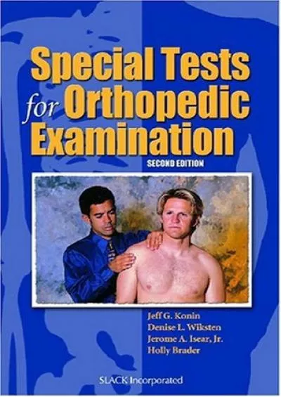 (READ)-Special Tests for Orthopedic Examination