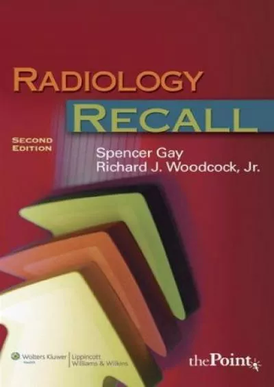 (BOOK)-Radiology Recall (Recall Series)