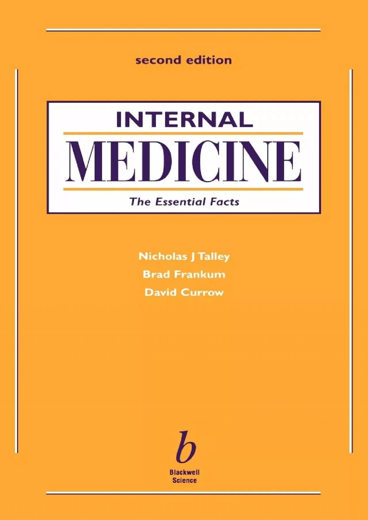 (READ)-Internal Medicine: The Essential Facts