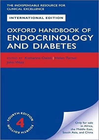 (EBOOK)-Oxford Handbook of Endocrinology & Diabetes (Oxford Medical Handbooks)