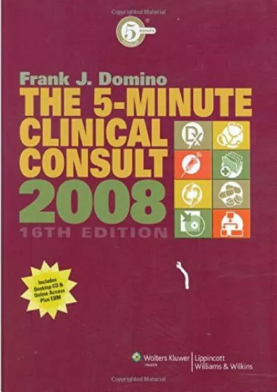 (READ)-The 5-Minute Clinical Consult 2008 (GRIFFITH\'S 5 MINUTE CLINICAL CONSULT)