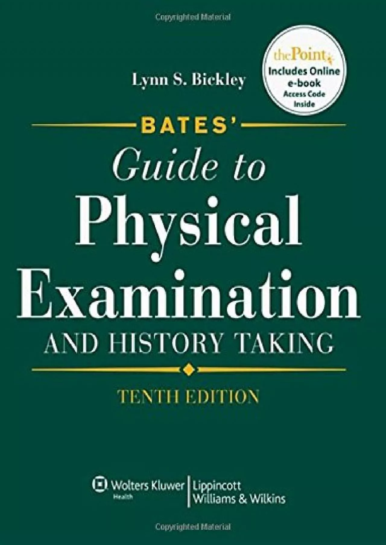 PDF-(BOOS)-Bates\' Guide to Physical Examination and History Taking, 10th Edition