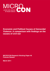 Economic and Political Causes of Genocidal