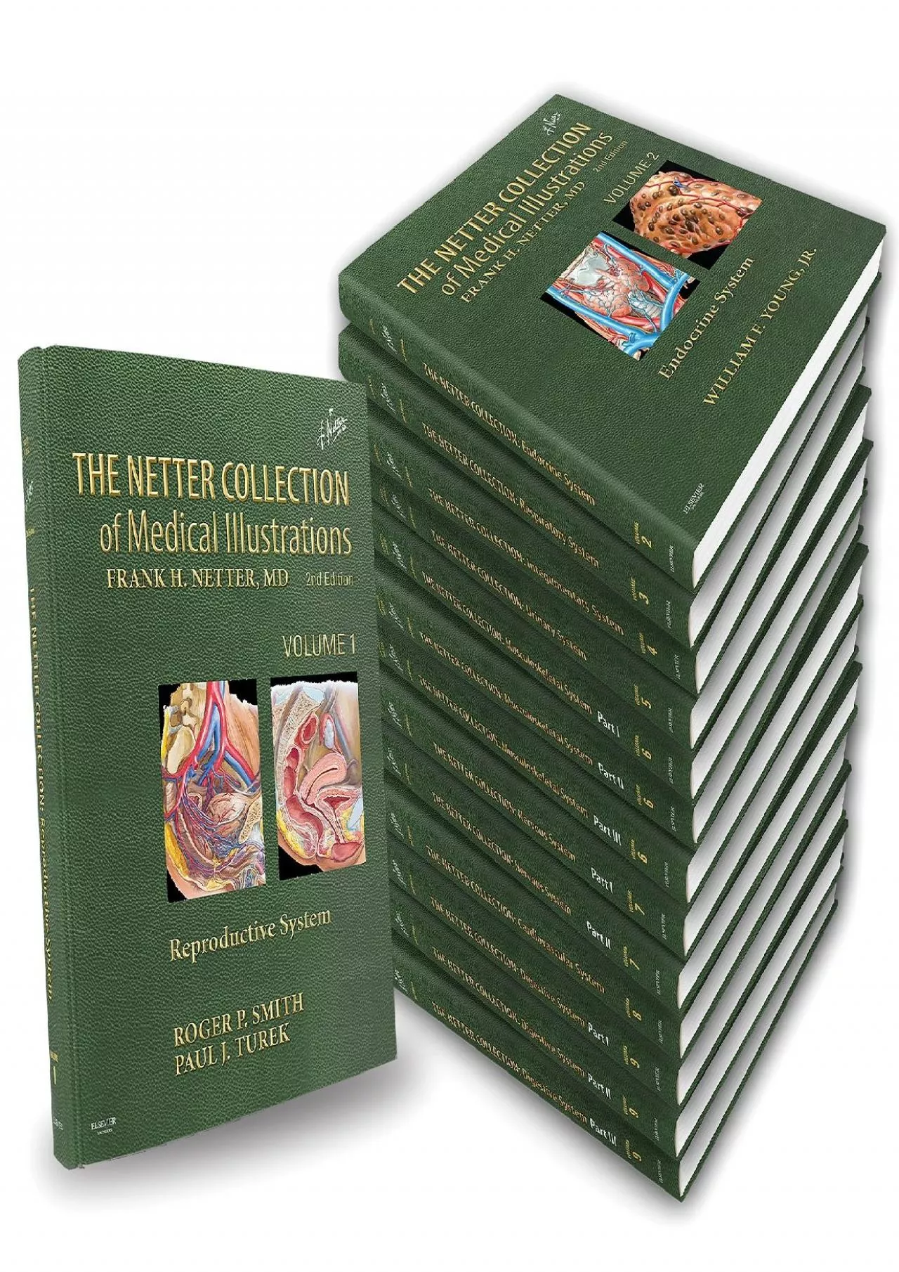 PDF-(DOWNLOAD)-The Netter Collection of Medical Illustrations Complete Package (Netter Green