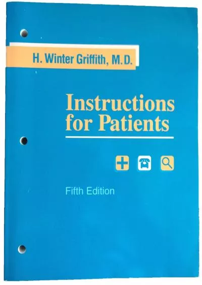 (BOOK)-Instructions for Patients