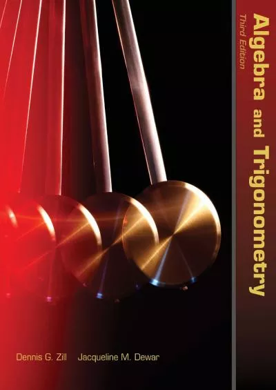 (BOOK)-Algebra and Trigonometry (Jones & Bartlett Learning Series in Mathematics)