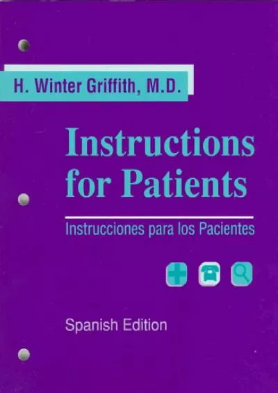 (BOOK)-Instructions for Patients: Spanish Version