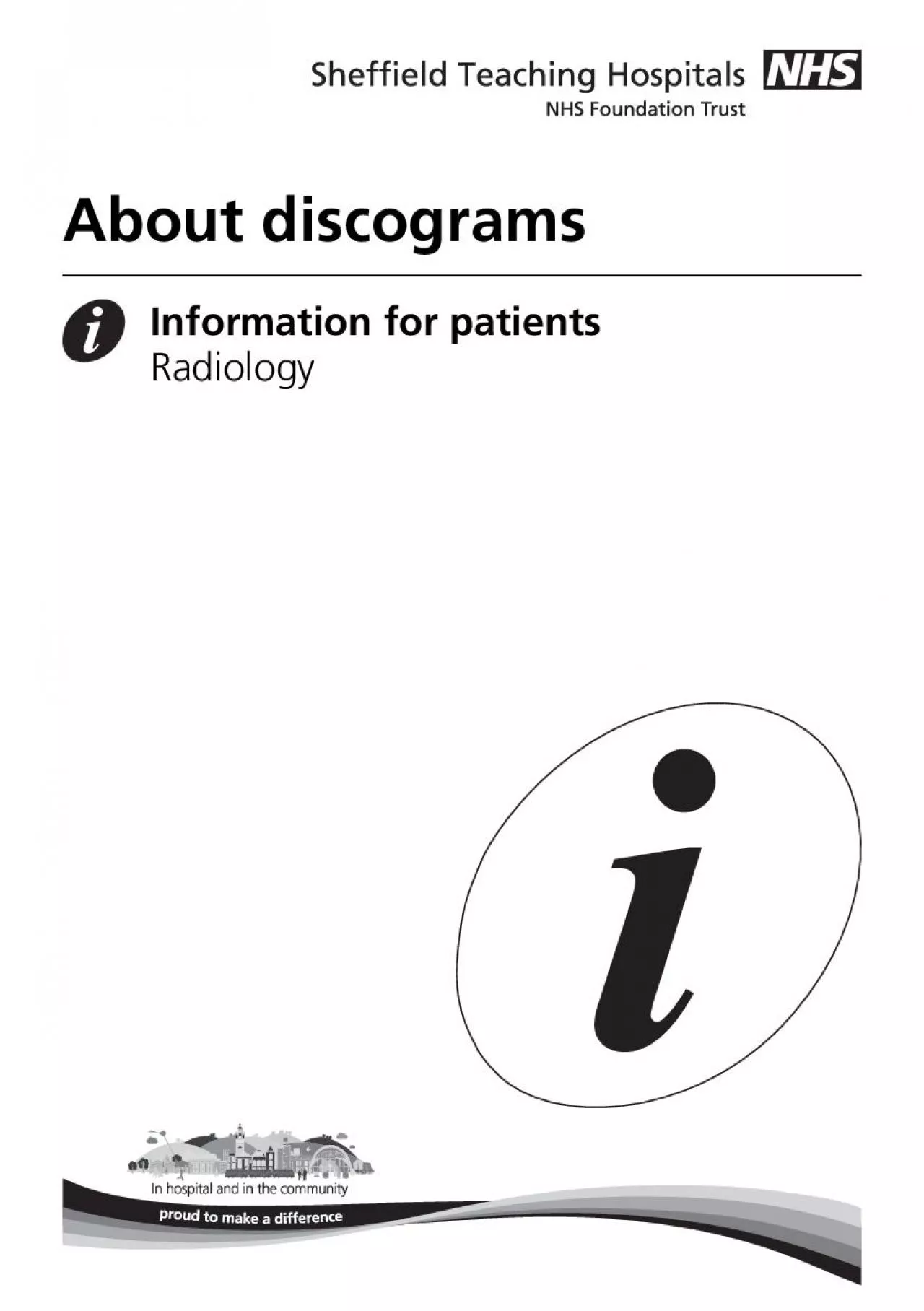 PDF-About discogramsInformation for patientsRadiology