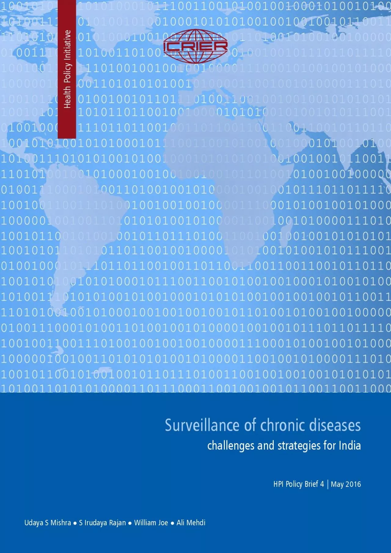 PDF-Surveillance of chronic diseases