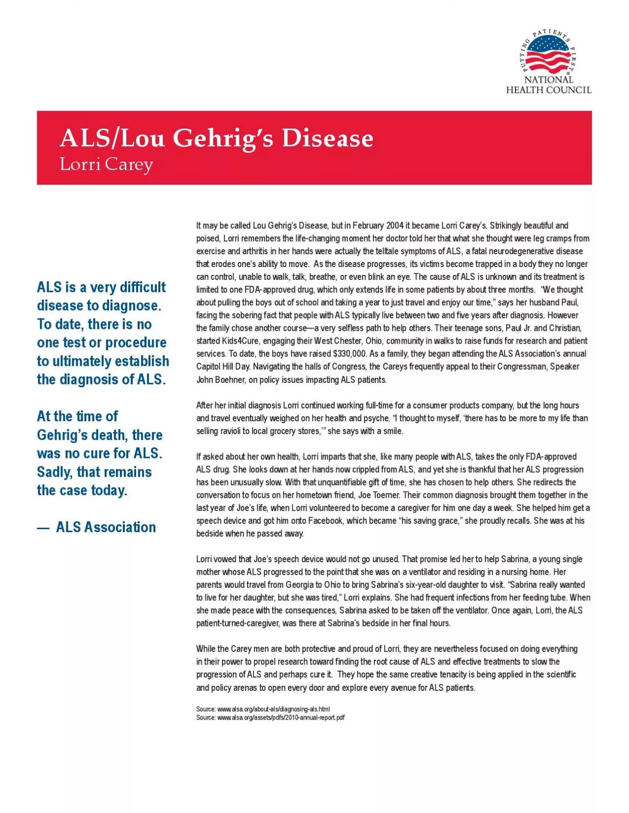 PDF-It may be called Lou Gehrig146s Disease but in February 2004 it be