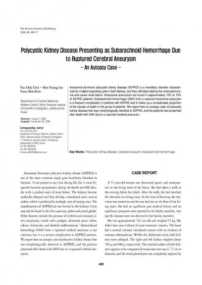 Autosomal dominant polycystic kidney disease ADPKD is a hereditary d