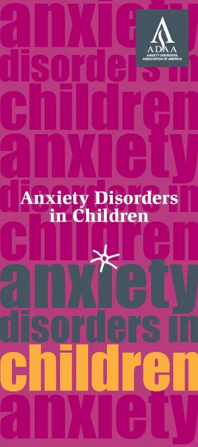 anxiety cpxgvy cpxgvy cpxgvy Anxiety Disorders in Children