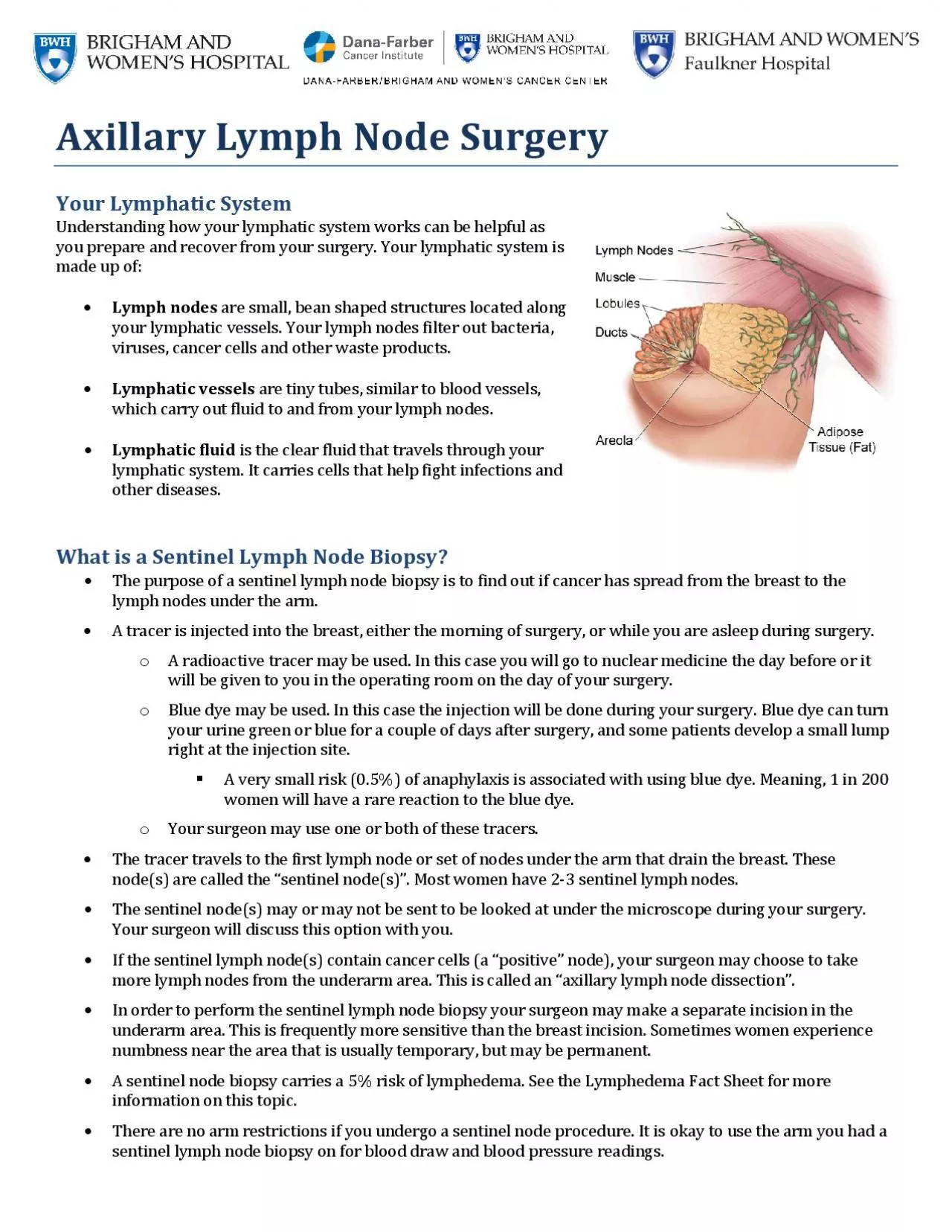 PDF-Axillary Lymph Node Surgery