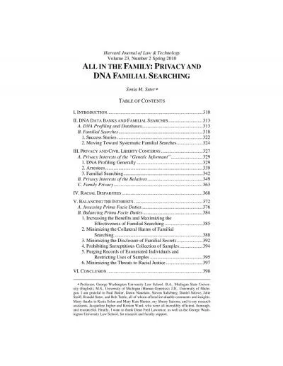 Harvard Journal of Law  Technology Volume 23 Number 2 Spring 2010 LL