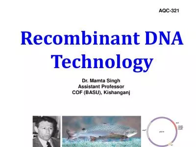 Recombinant DNA