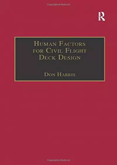 (EBOOK)-Human Factors for Civil Flight Deck Design