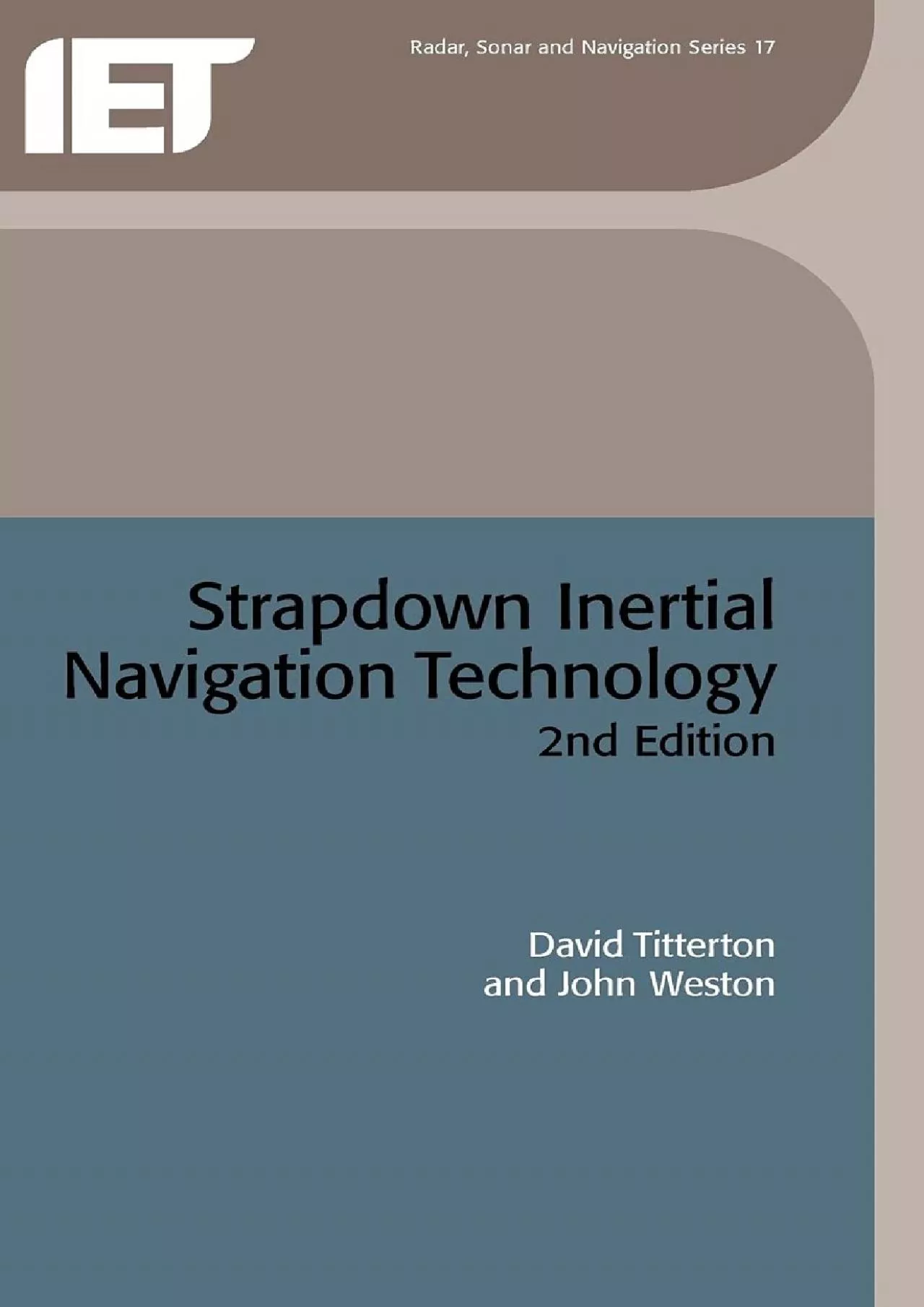 PDF-(READ)-Strapdown Inertial Navigation Technology (Radar, Sonar and Navigation)