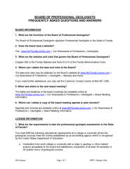 2015 JanuaryPage of DBPR: Geology FAQs