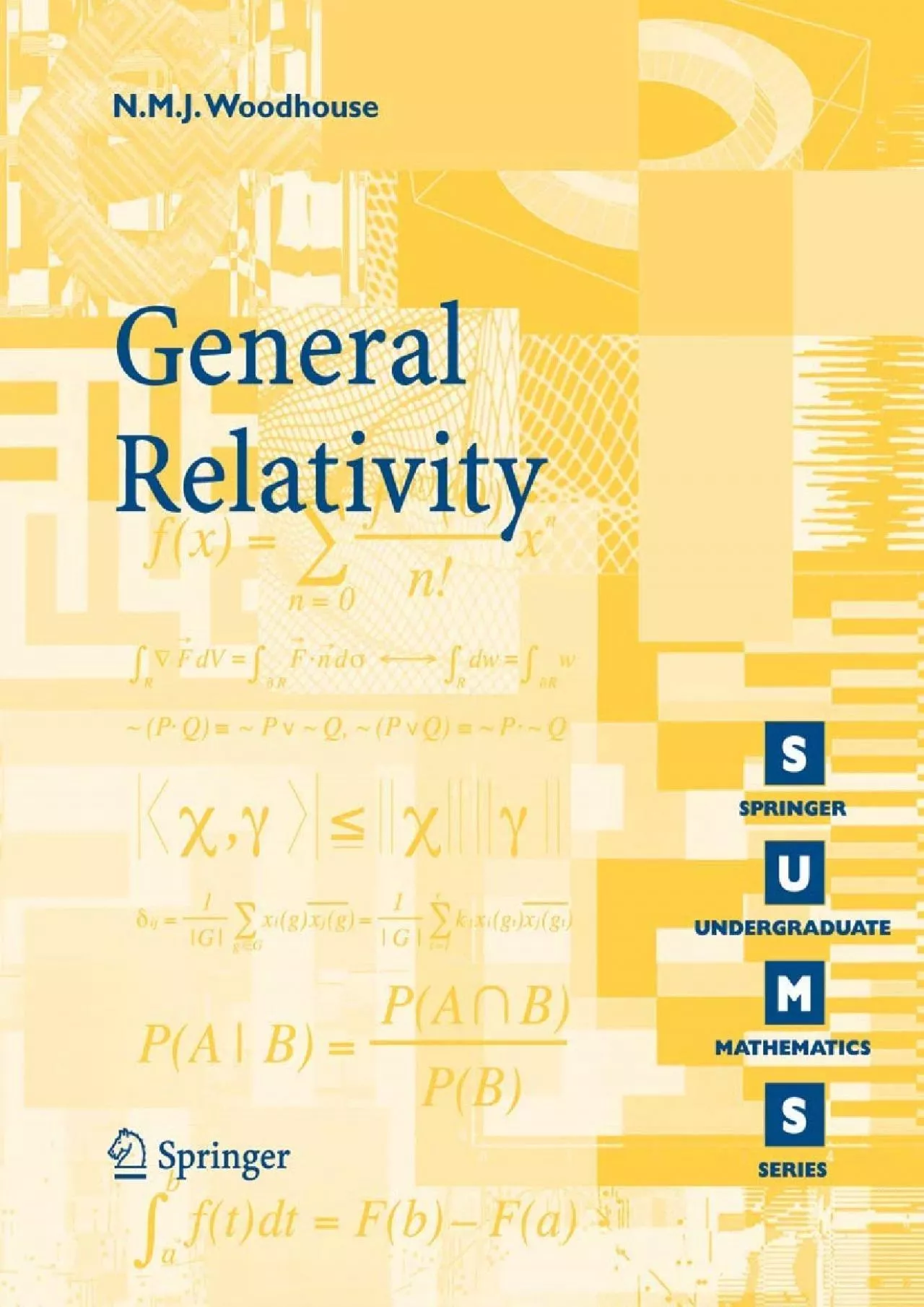 PDF-(BOOK)-General Relativity (Springer Undergraduate Mathematics Series)