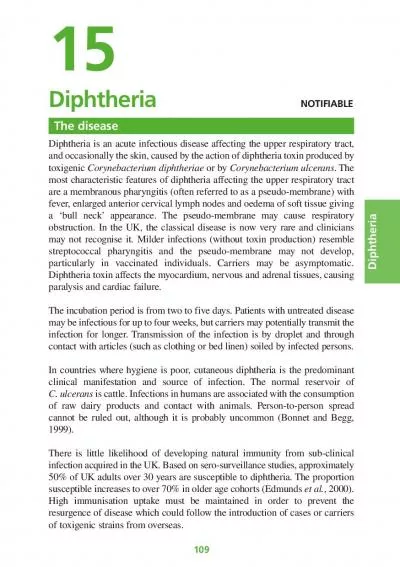 Diphtheria