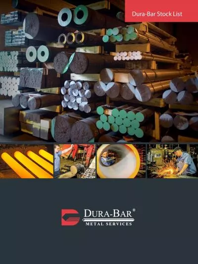 DuraBar Stock List