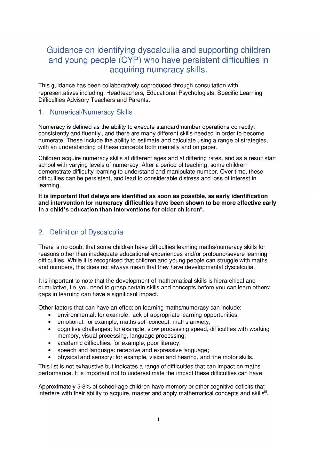 PDF-Guidance on identifying dyscalculia and supporting children