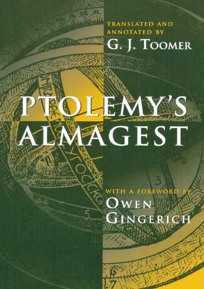 (DOWNLOAD)-Ptolemy\'s Almagest