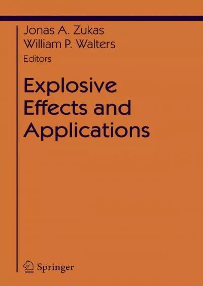 (READ)-Explosive Effects and Applications (Shock Wave and High Pressure Phenomena)