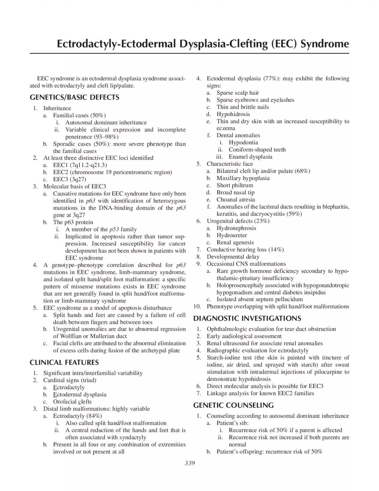 PDF-GENETICSBASIC DEFECTS1InheritanceaFamilial cases 50iAutosomal d