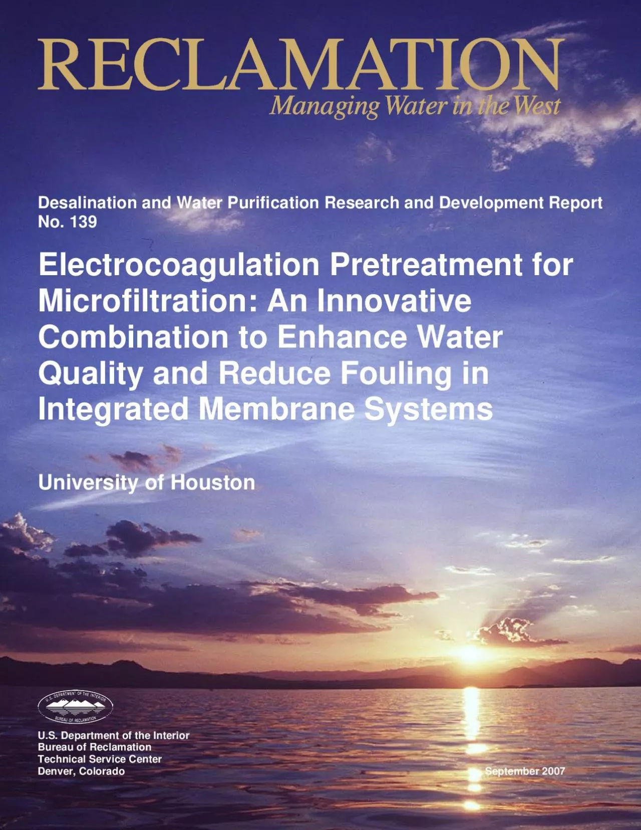 PDF-Desalination and Water Purification Research and Development Report No