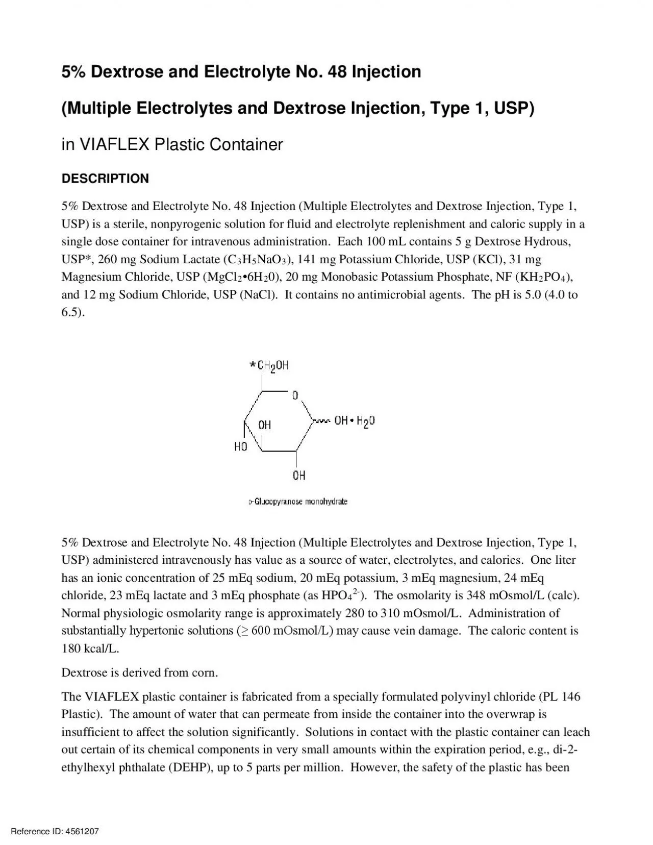 PDF-x0000x0000 xMCIxD 0 xMCIxD 0 5 Dextrose and Elect