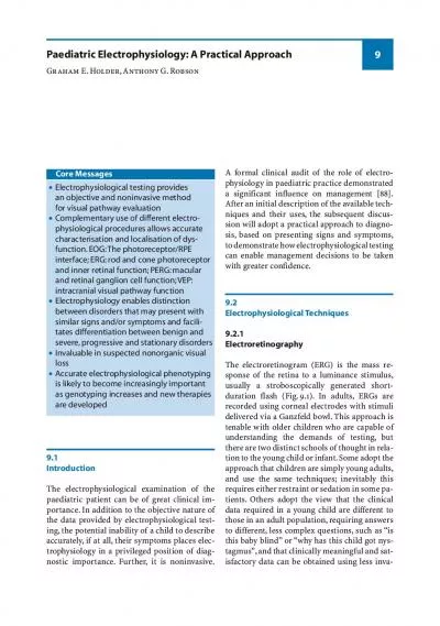 IntroductionThe electrophysiological examination ofthepaediatric patie