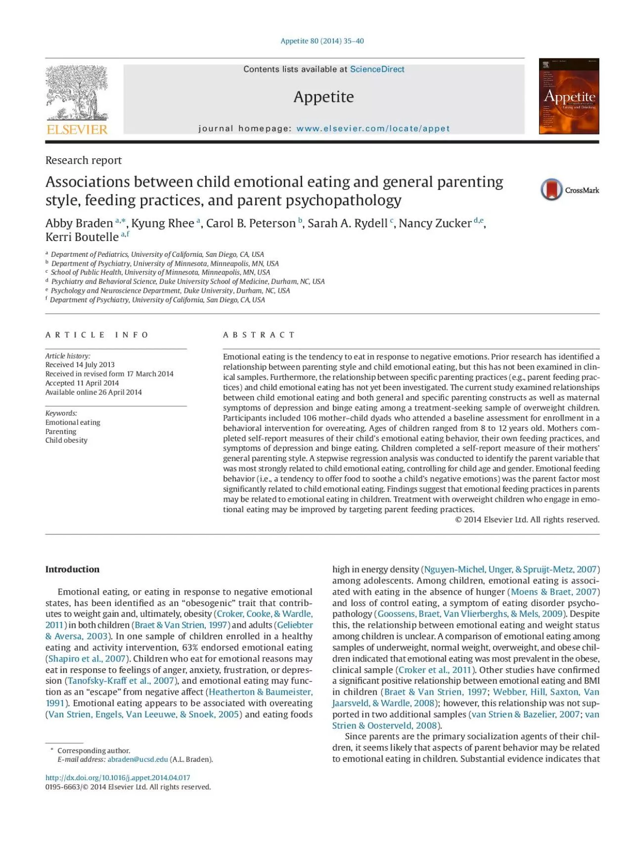 PDF-ResearchreportAssociationsbetweenchildemotionaleatingandgeneralparenti