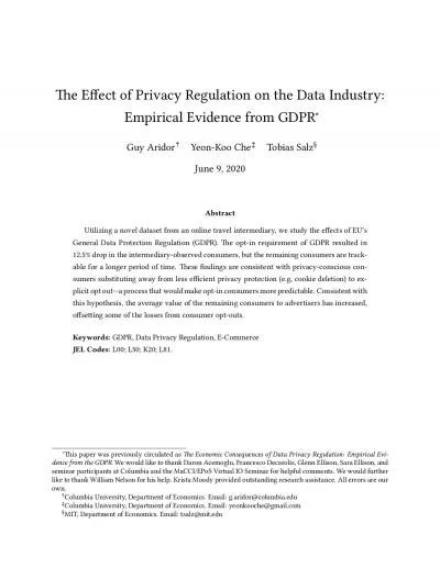 145eE130ectofPrivacyRegulationontheDataIndustryEmpiricalEvidenc