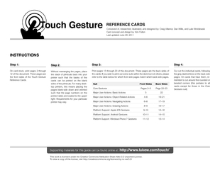 Touch Gesture