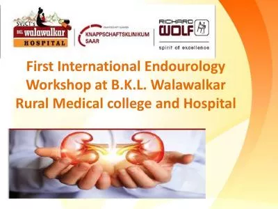 First International Endourology