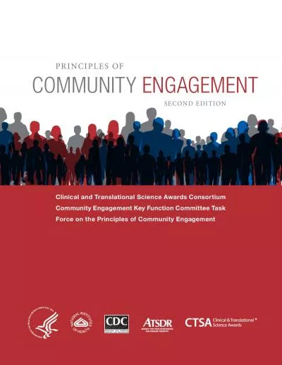 PRINCIPLES OFCOMMUNITYENGAGEMENTSECOND EDITION