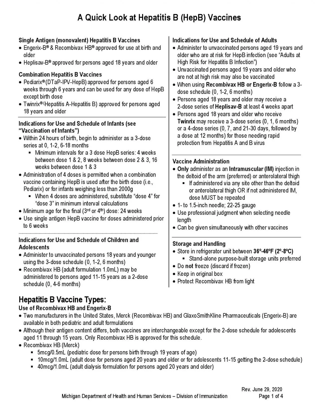 PDF-Rev June 2020 Michigan Department of Health and Human