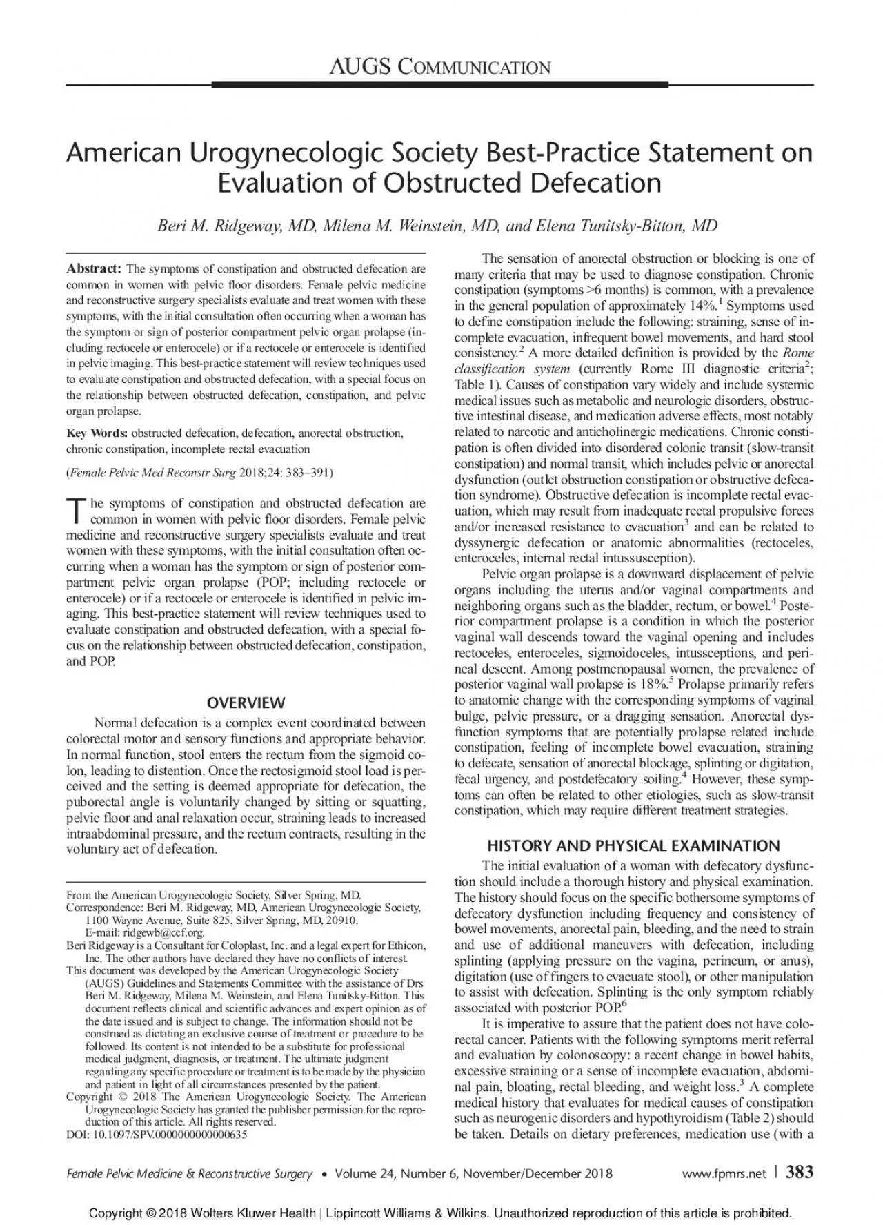 PDF-accumulationismostlyintherectosigmoidtheetiologyismorelikelyoutletobs