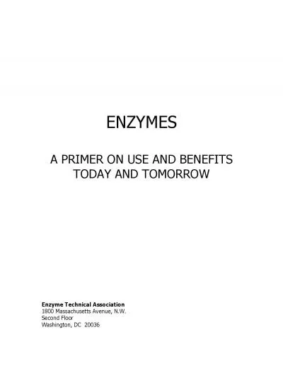 Enzyme Technical Association