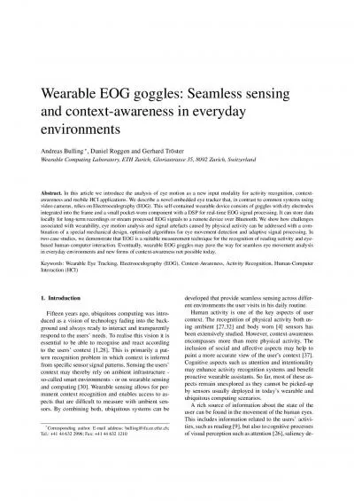 Fig2TwoparthardwarearchitectureoftheEOGbasedwearableeyetrackerwith