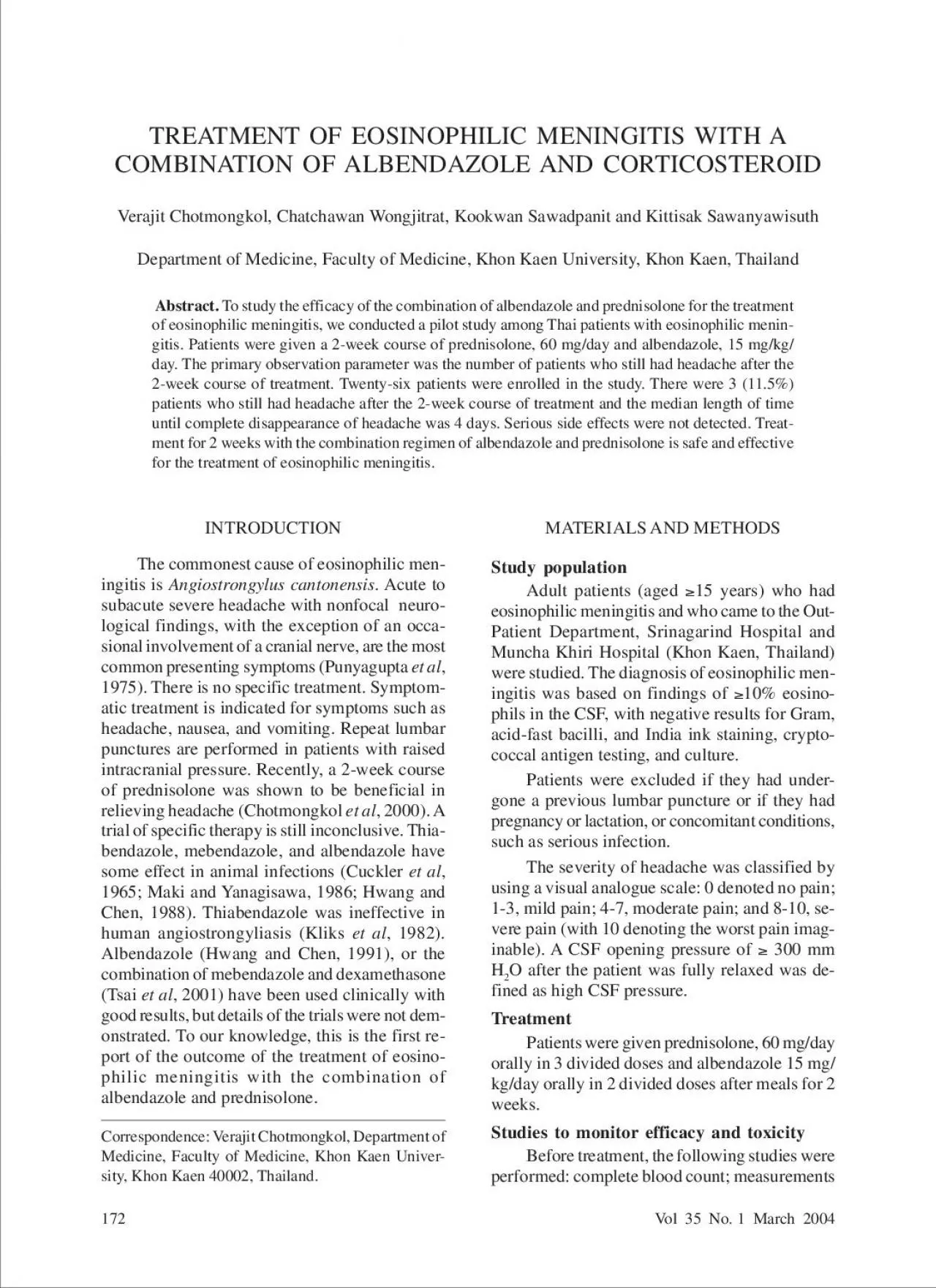 PDF-and differentials glucose and protein levels crypweeks until the pa