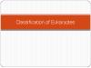 Classification of Eukaryotes