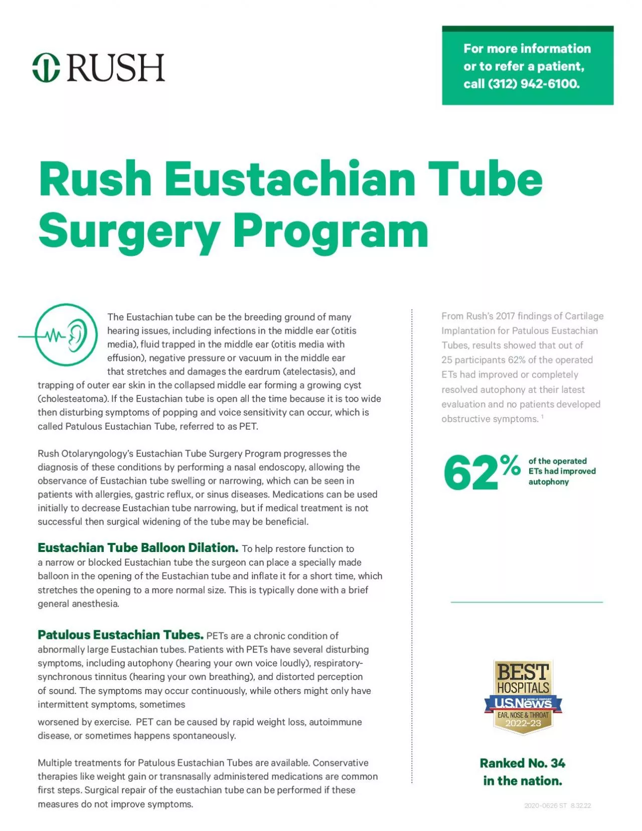 PDF-The Eustachian tube can be the breeding ground of many hearing issues